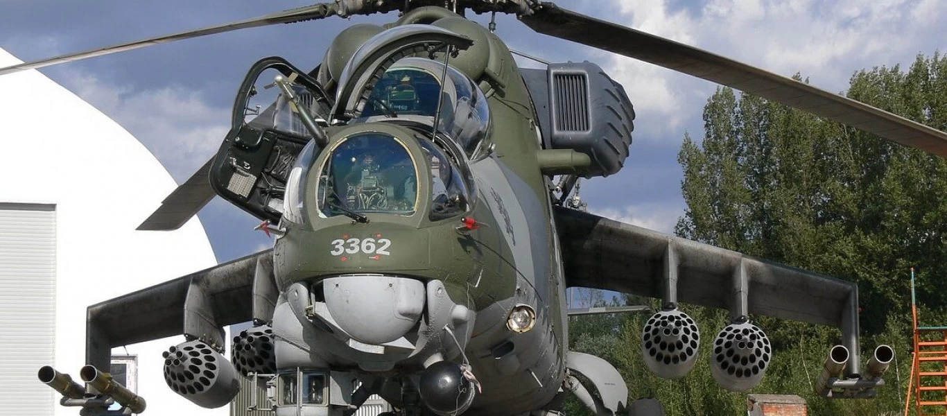 Κριμαία: Αναγκαστική προσγείωση επιθετικού ελικοπτέρου Mi-35 - Τρεις τραυματίες